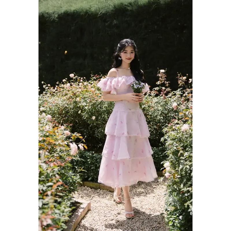 white christmas dresses Melloday main image 0