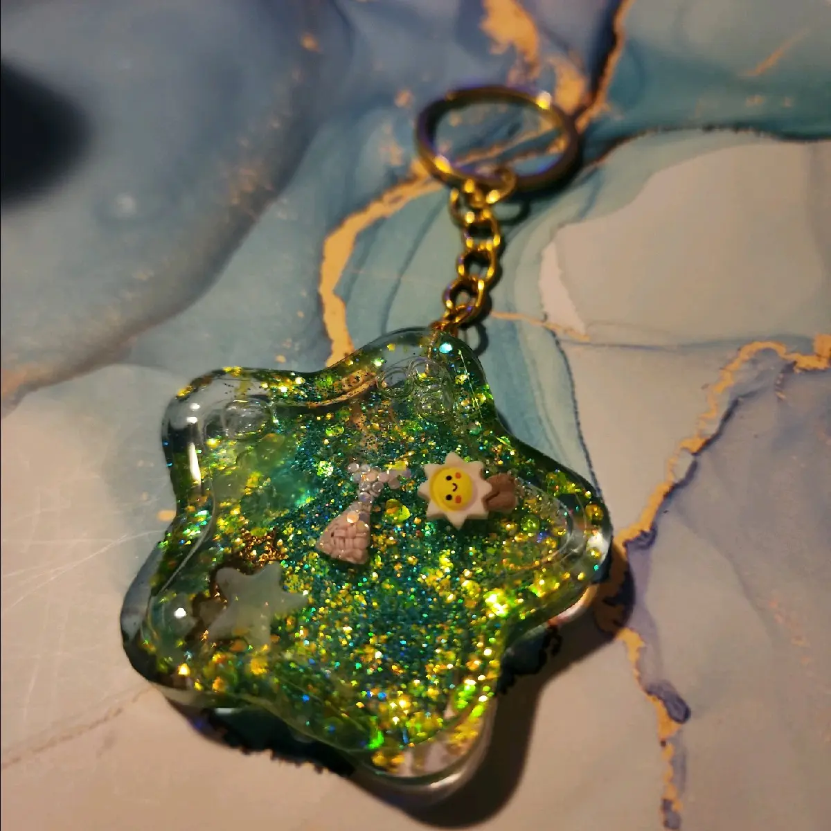 shaker keychain