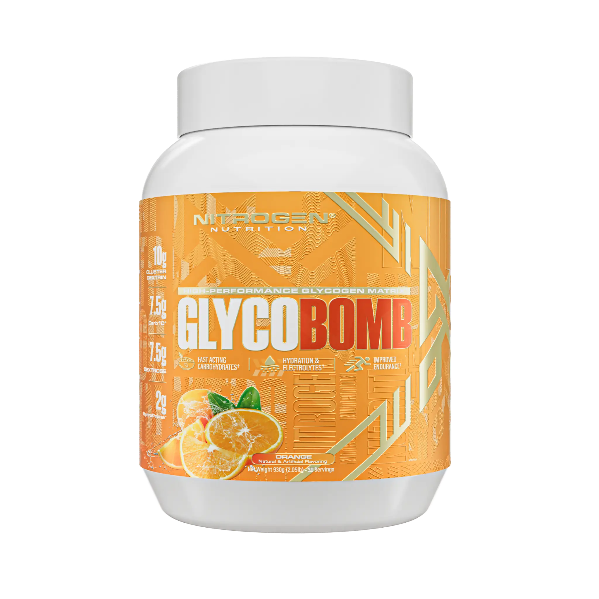 Nitrogen GlycoBomb Intra Workout Carb Powder | Fast-Digesting Carbohydrates + Electrolytes + Alpha Lipoic Acid (ALA) | Fuel Intense Workouts, Maximize Muscle Pumps, Support Hydration, Replenish Glycogen & Recover Faster After Training