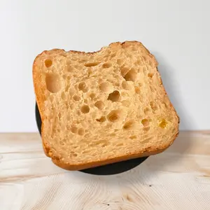 Bread Grip Holder Phone Straps & Charms - Magnetic Resin Bread Slice Design for Smartphones - Durable & Creative Accessory with Metal Ring