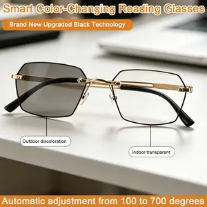 Carbon Fiber Frameless Blue Blocking Reading Glasses,Reduces Strain Reading Eyeglasses summerwins， Blue Light Defense for Focused Work, Gaming & Everyday Wear
