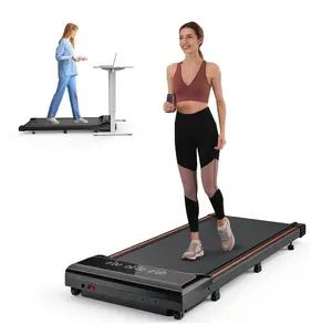 Walking Pad Treadmill with Remote Control, Under Desk Treadmill for Home&Office, Speed Range 0.6~3.8mph