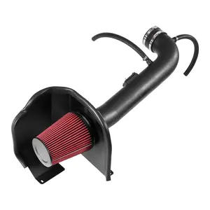 VEVOR Cold Air Intake, 3.94 Inch Cold Air Intake System+ Heat Shield Compatible with 2015 Cadillac Escalade, Chevy Suburban/Tahoe/Silverado, GMC Yukon/Sierra, High Flow Filter Kit Improve Horsepower