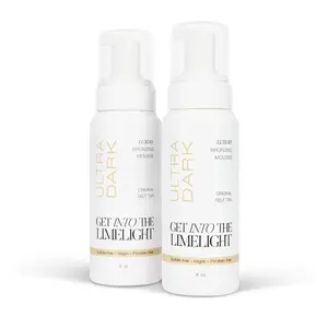 Twin Pack: Ultra Dark Sunless Tanning Mousse