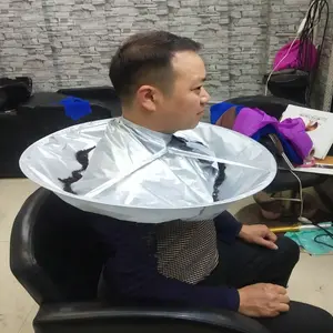 DIY Hairdressing Cloak Umbrella Cloak Hairdressing Cloak Shaving Cover Hairdressing Apron Household Cleaning Protective