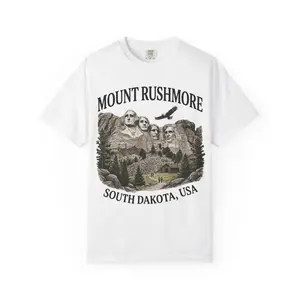 Mount Rushmore Eagle T-shirt | South Dakota scenic souvenir