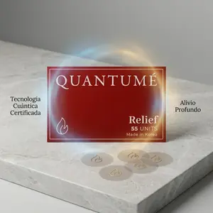 Quantumé Relief Patches - Quantum Energy Relief for Muscle and Joint Pain Alivio Profundo Therapeutic Patches Tecnologia Cuantica Certificada 55 Units - Healthcare, Therapy