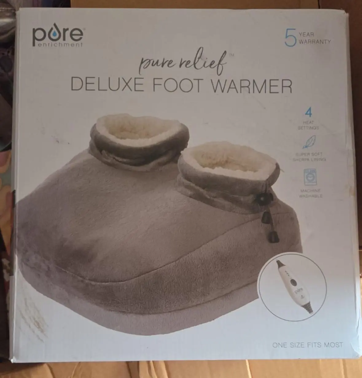 Pure Relief Deluxe Foot Warmer