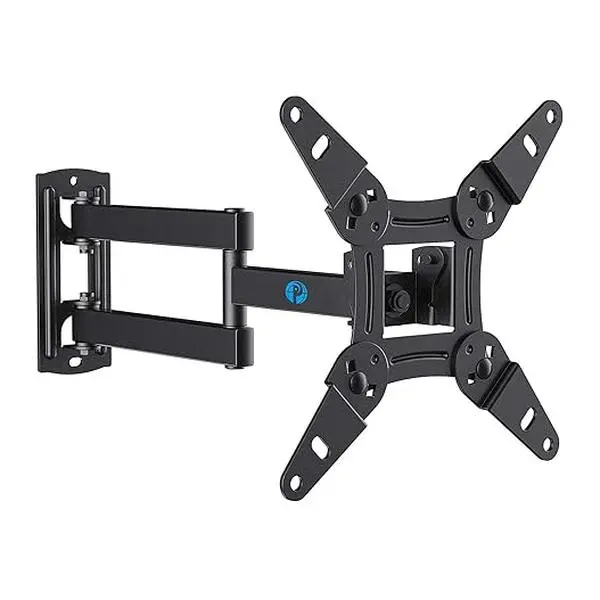 Full Motion TV Monitor Wall Mount Bracket Articulating Arms Swivel Tilt Extension Rotation for Most 13-42 Inch LED LCD Flat Curved Screen TVs & Monitors, Max VESA 200x200mm up to 44lbs#TikTokShopBlackFriday