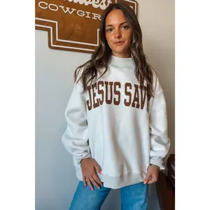 Jesus Saves Reversible Sweatshirt