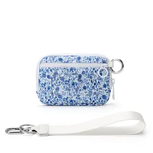 Iris Wallet 2nd Gen - Chinese Style Wristlet Wallet for Women 2025 RFID Blocking Nylon Card Holder with Strap Anti-Theft Compact Purse Perfect Christmas Gift & Everyday Use