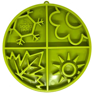 Four Seasons Design eTray Enrichment Slow Feeder Tray for Dogs Segmented Design Mimics Natural Eating Conditions Dishwasher Safe - Feeding