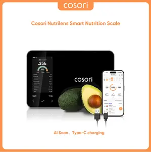 [Livestream Exclusive]COSORI Nutrilens AI Scan Nutrition Food Kitchen Scale – Digital Kitchen Scale with Type-C Charging, Accurate Nutritional Analysis & User-Friendly Interface for Cooking Precision R001S