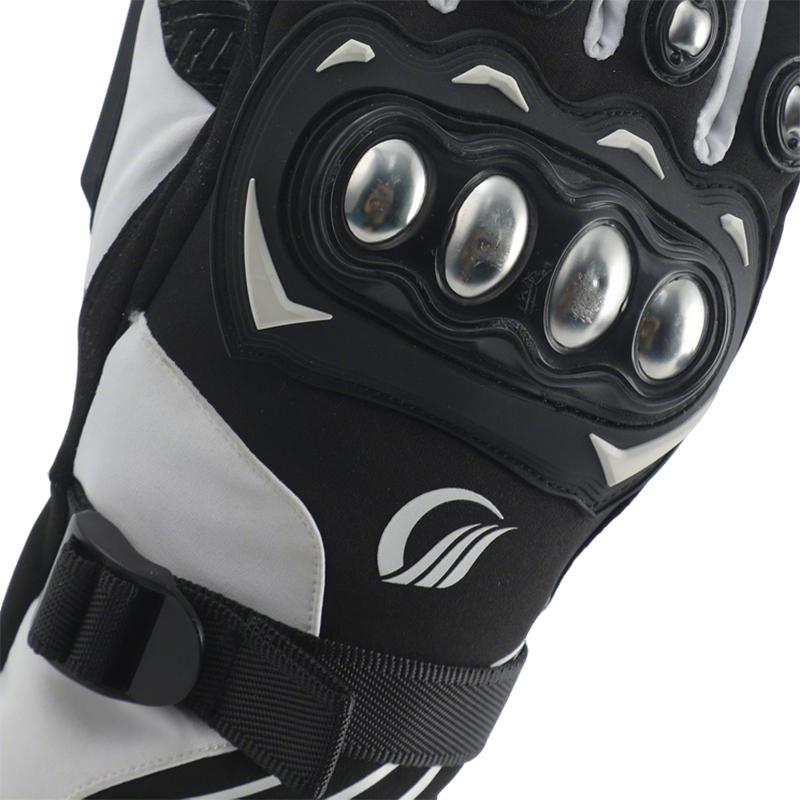 Winter Fleece Lined Motorcycle Riding Gloves for Men and Women, Windproof, Warm, Waterproof, Non-Slip, Touchscreen Compatible, Thickened Cold Proof Motorbike Gloves