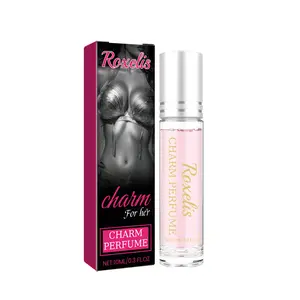 Unisex Floral Essential Oil Perfume Roll-On Roller Ball - Mini Size, Sexy Formula, Precise Application, Charm-Boosting, Long-Lasting Scent, All-Season Use, Single Item Multi-Pack