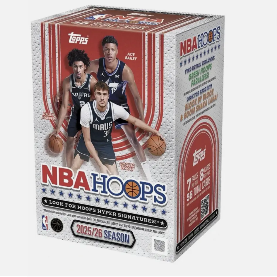 2025/2026 Topps NBAHoops Value Box