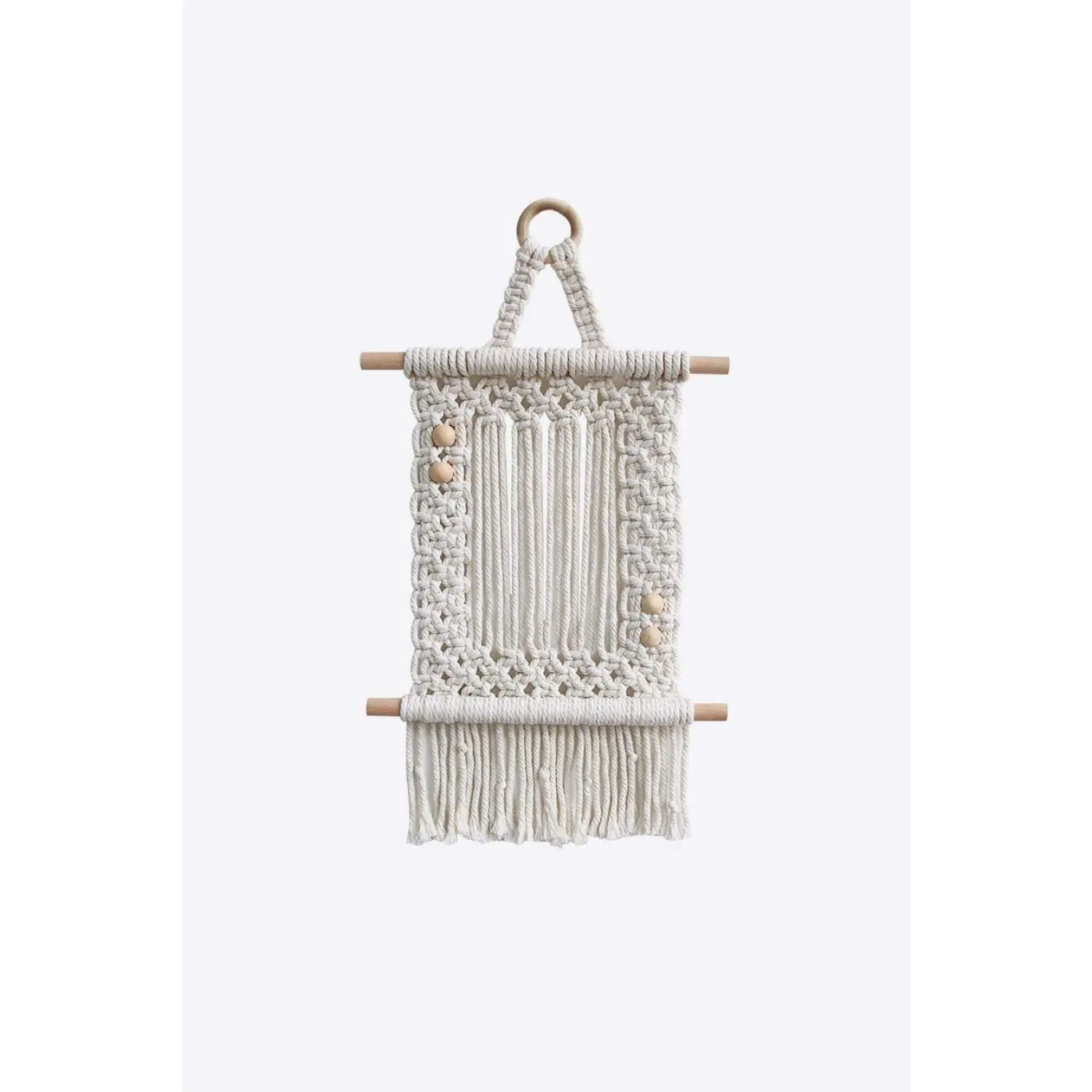 Macrame Photo Frame Wall Decor