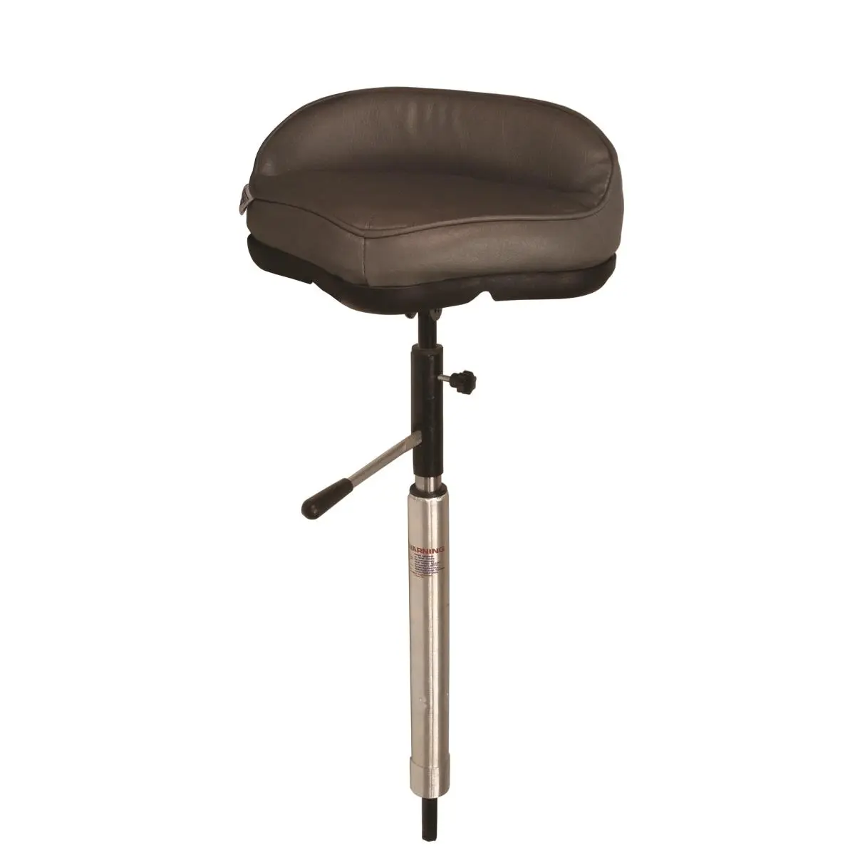 Springfield Marine 1611433 Power-Rise King Pin Stand-Up Package - Commercial Office Furniture with 8" H x 8" W x 26" L Gray Pro Seat, Power-Rise Pedestal, Quick Tile Seat Mount, Power-Rise Stand-Up Package