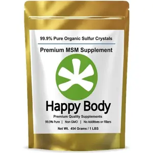 Organic Sulfur Crystals - 99% Pure MSM Crystals, Premium MSM Supplement