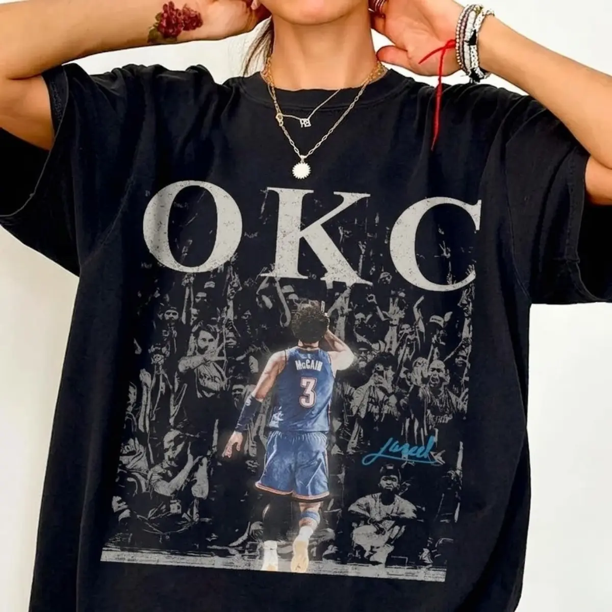 Jared McCain Oklahoma Basketball Adult and Youth T-Shirt Sweatshirt, Jared McCain shirt, graphic t-shirt, Game Day Shirt, Oklahoma Basketball merch, men's clothing clothes merch, Gift For Women