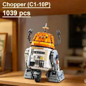 Chopper C1-10p Robot Building Block Toy Compatible with 75428, Space Engineer Construction Set, Building Block Sets