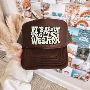 It’s About to Get Western Trucker Hat