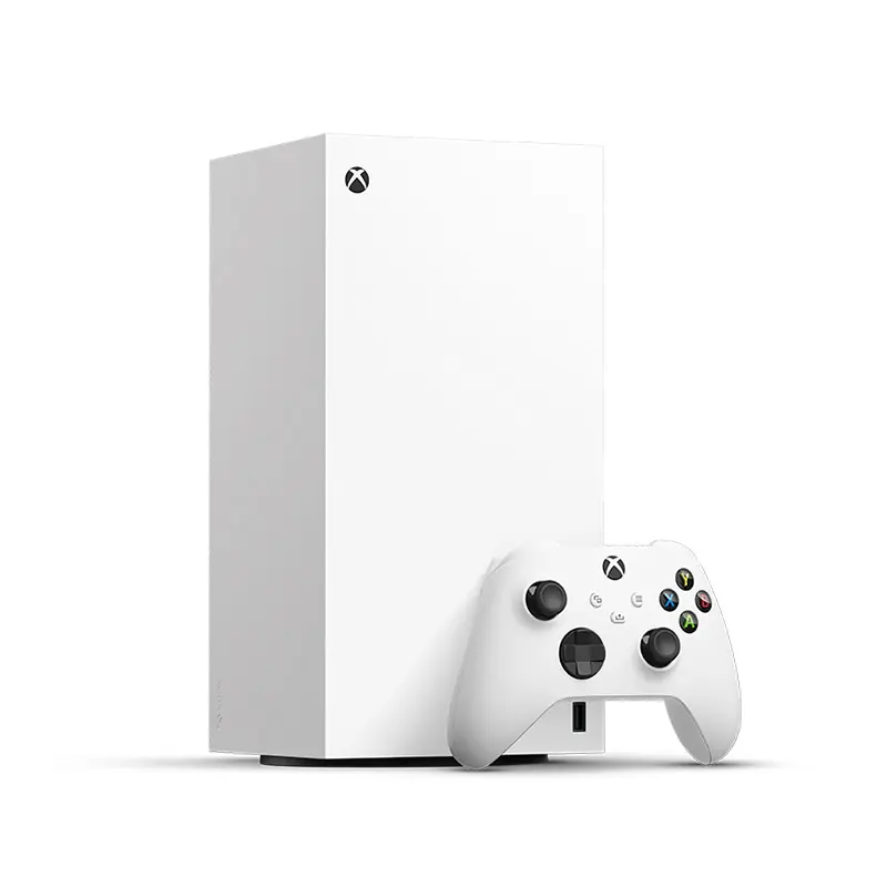 Xbox Series X 1TB SSD All Digital Console Robot White 4K 120FPS with Controller