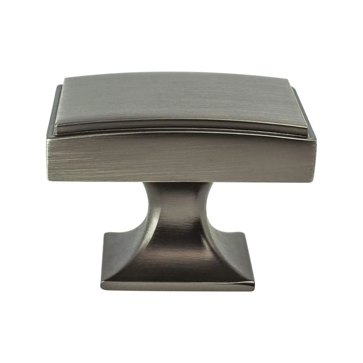 Berenson 2166-1VTN-P Hearthstone Door Knob - Vintage Nickel, Bath Hardware, 1 1/8 in. Height, 13/16 in. Base, Adds Warmth & Classic Touch, Decorative