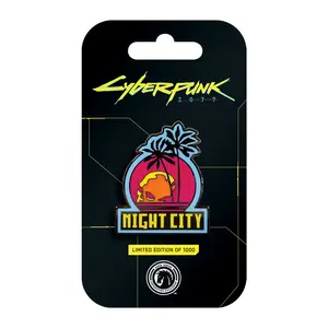 CYBERPUNK 2077: NIGHT CITY ENAMEL PIN