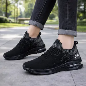 Fashionable men's shoes for all seasons, footwear with anti-slip, resilient and wear-resistant rubber soles, shock-absorbing jump rope sneakers for indoor gyms, lightweight running shoes for outdoor use,