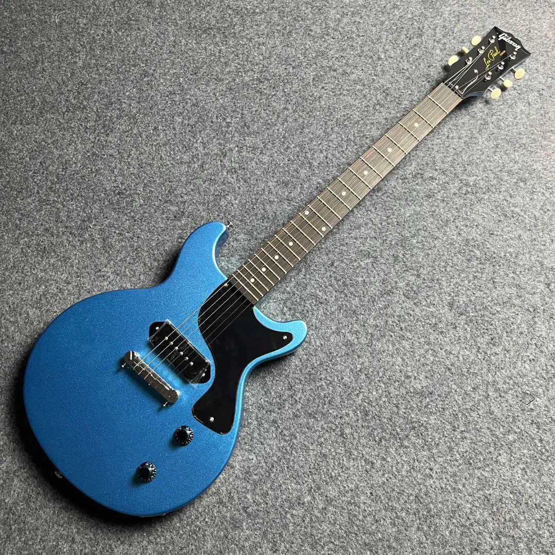 GIB Blue Studio Solid Wood Body Electric Guitar, 6-String with P90 Pickup, Suitable for Music Enthusiasts