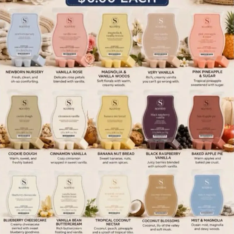 Scentsy wax bars Scentsy wax bars