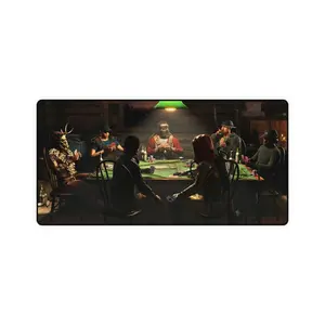 Rust Game Desk Mat 3mm Neoprene Anti-Slip Surface 12x18 12x22 32x16 Sizes for Writing Drawing Mouse Pad