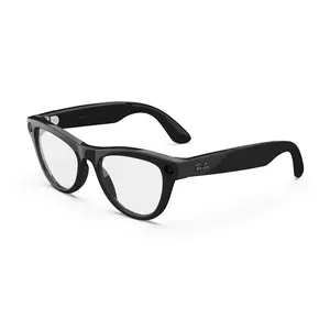 Ray-Ban Meta Skyler (Gen 2) Shiny Black Clear Lenses