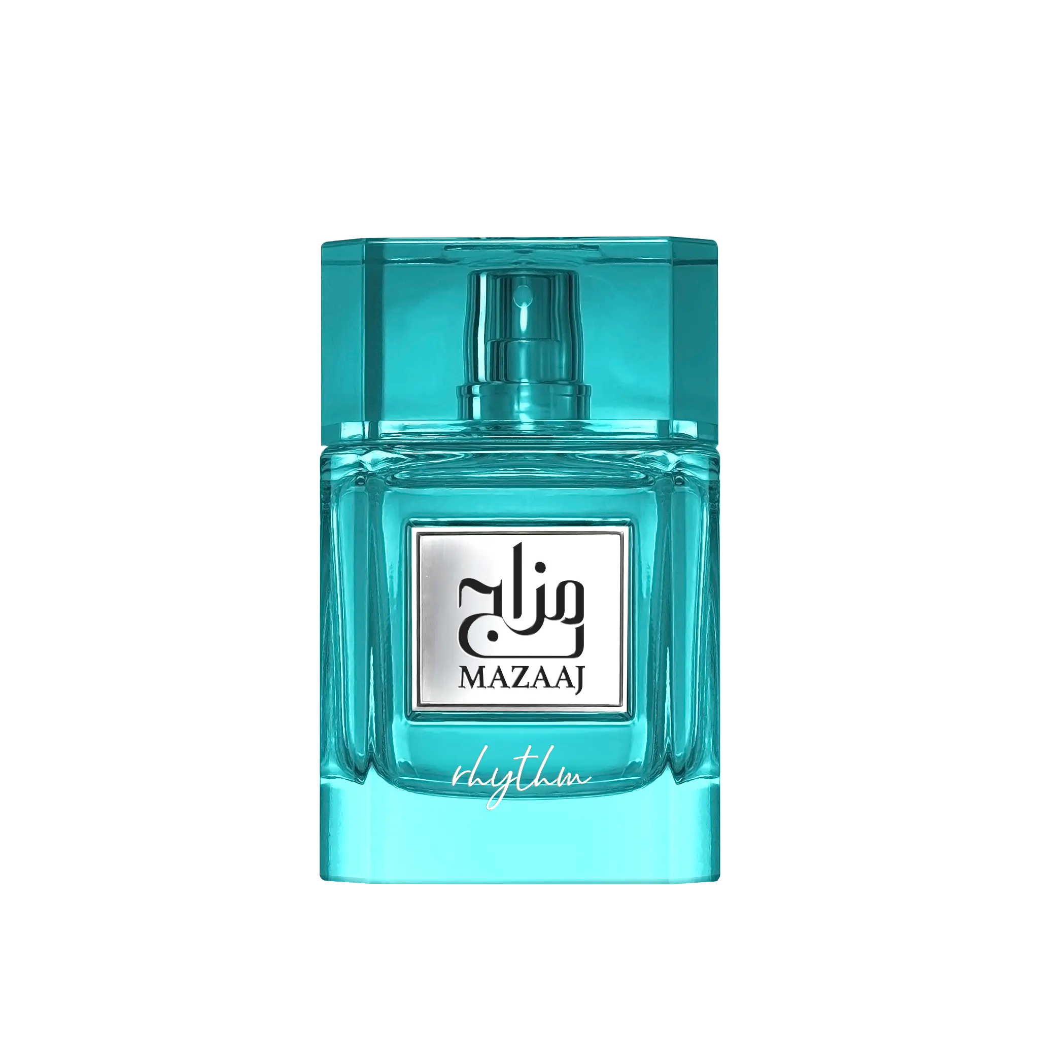 Zimaya Mazaaj Rhythm Eau de Parfum, 100ml (3.4 oz) – Unisex Fresh Amber Citrus Fragrance