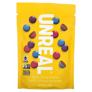 Unreal Dark Chocolates With Crispy Quinoa, 5 oz (142 g)