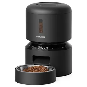 PETLIBRO Automatic Cat Feeder – 3L Programmable Pet Food Dispenser with Airtight Storage, Timed Portion Control, Voice Meal Call & Dual Power Supply, Clog-Free Healthy Feeding for Cats & Small Dogs
