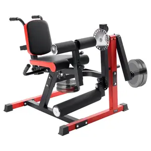 VEVOR Leg Extension and Curl Machine, Seated Leg Rotary Extension for Thigh, Adjustable Lower Body Specialty Exercises Equipment, Heavy Duty Workout Bench for Home Gym, 550 LBS Capacity