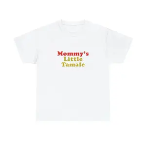 Mommy's Little Tamale Unisex Tee Hispanic Heritage Latino Family Funny Cute Parody Present Gift Meatball New York City Shirt