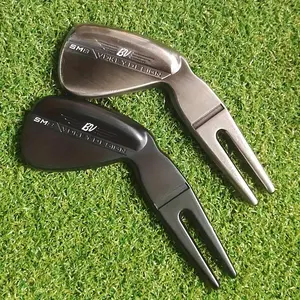 Golf Pitch Mark Tool, 2 Counts/set Zinc Alloy Golf Pitch Mark Tool, Golf Wedges Clubs Golf Putter Accessories for Men, Suitable for Enthusiasts, Golf Accessory, Golf Equipment