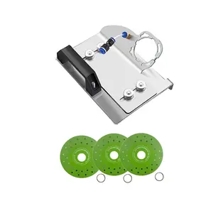 Silver Color Tile Corner Rounding Tool Set with Three 115mm Diamond Saw Blades, Tile Cutting Machine, Portable Ceramic Marble Cutting & Grinding Kit