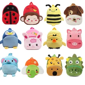 Children's Plush Coin Backpack Small Backpack Cartoon Small Bag Travel Bag