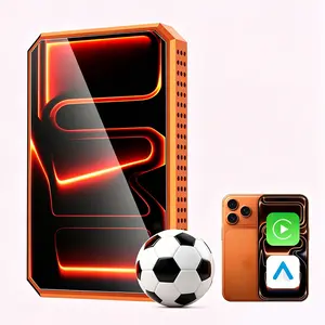 [Summervibes] MAKASRI 4-in-1 Wireless CarPlay Adapter | , Android Auto, Netflix/YouTube/TikTok, Screen Mirroring, Plug & Play for OEM Wired CarPlay