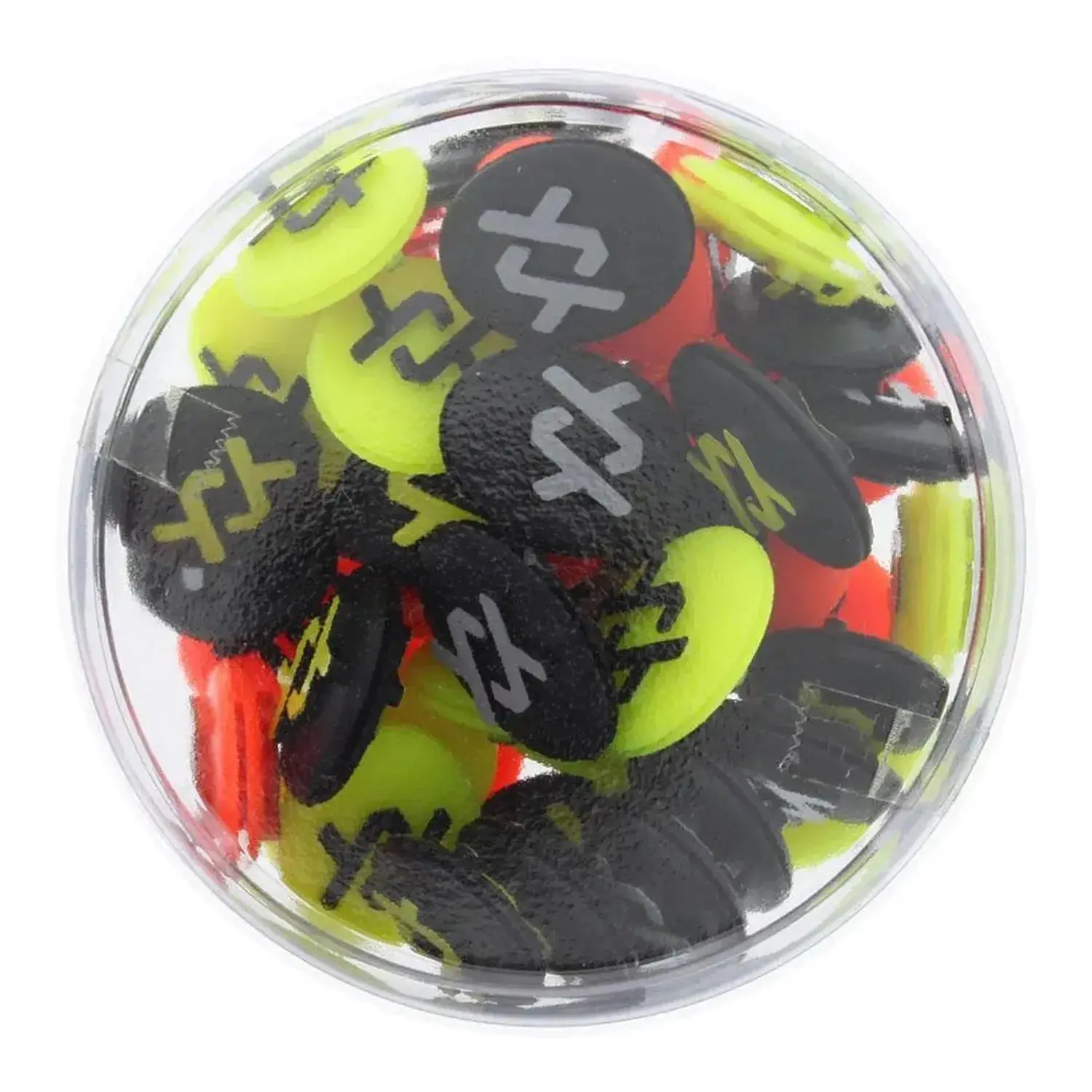 VibraStop Tennis Dampener 48-Piece Multi-Pack, Unisex Tennis Racket Protector, String Damping Design, Vibration Reduction, Secure Fit