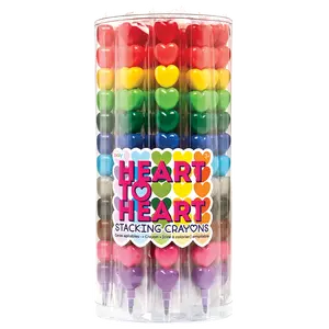 Heart to Heart Stacking Crayons - Classroom Bundle