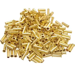 Beduan 1/4" Tube ID Brass Compression Fitting, Insert Tube Support Compression Sleeve Fitting (Pack of 10)
