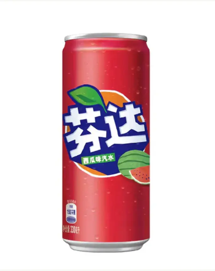 Fanta Watermelon 330mL Soft Drink - Perfect for Everyday Beverage Needs