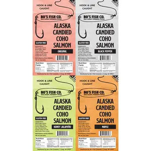Coho Salmon Jerky Value Pack (4 Count)