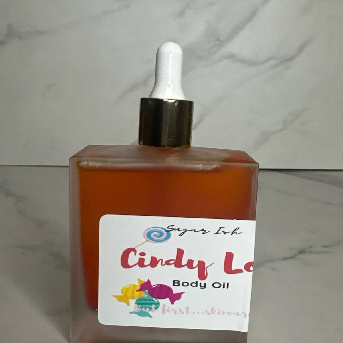 Cindy Lou body shimmer