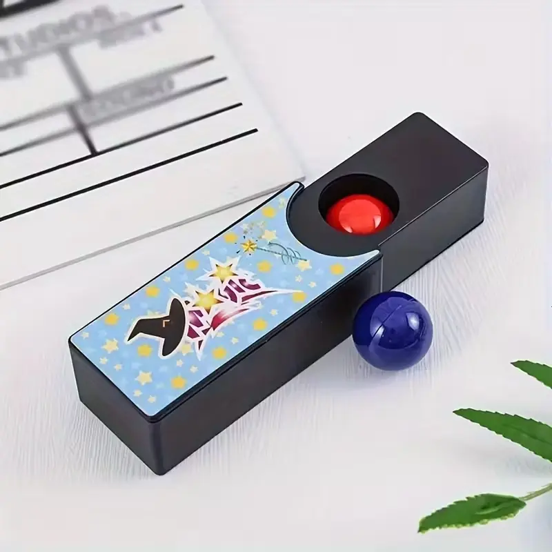 Magic Set: Classic Tool to Turn Ball Into Blue Ball, Color Changing Ball Illusion, Classical Magician Props, Illusionist